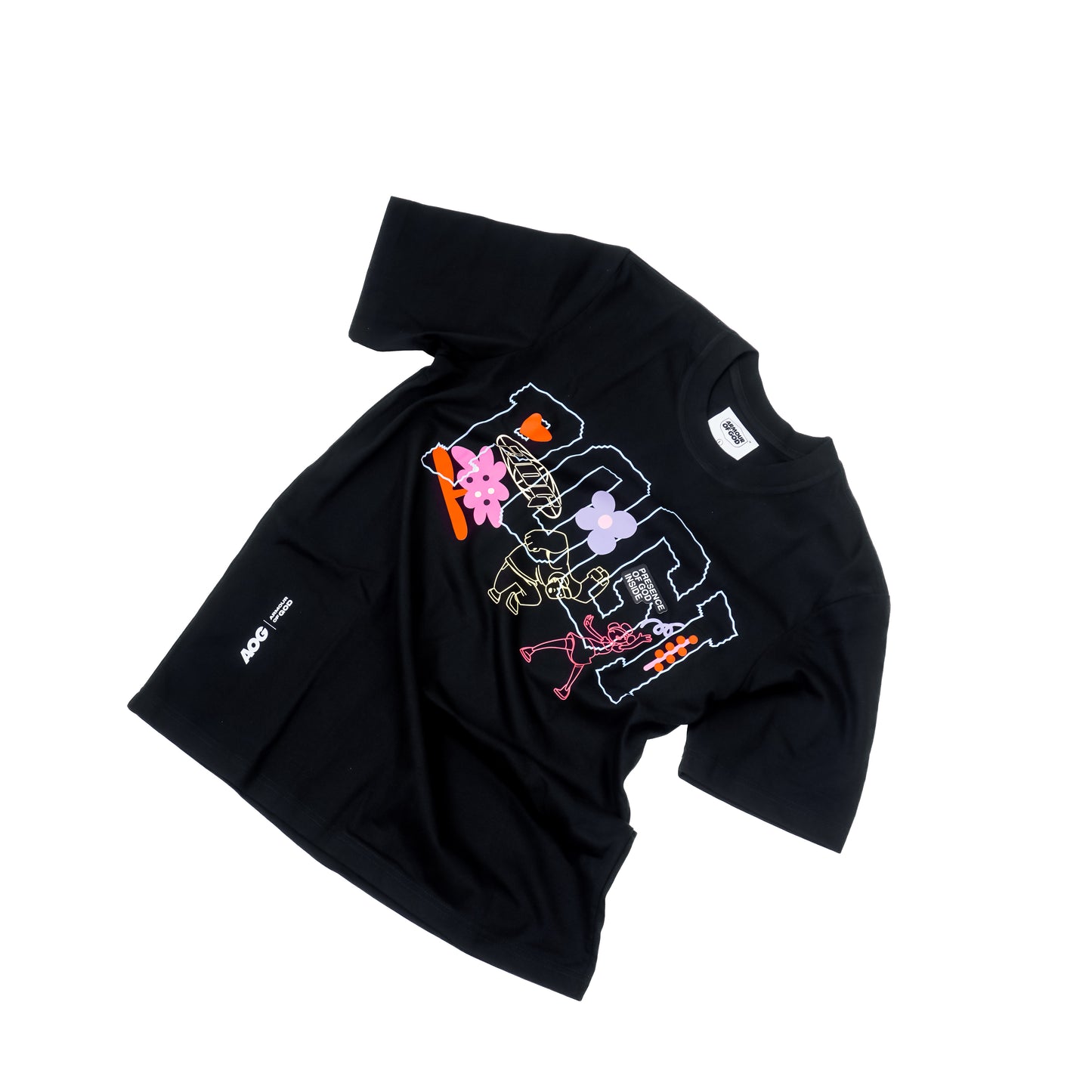 AOG BIG POGI FRONT GRAPHICS T SHIRT TEE COTTON HIGH QUALITY