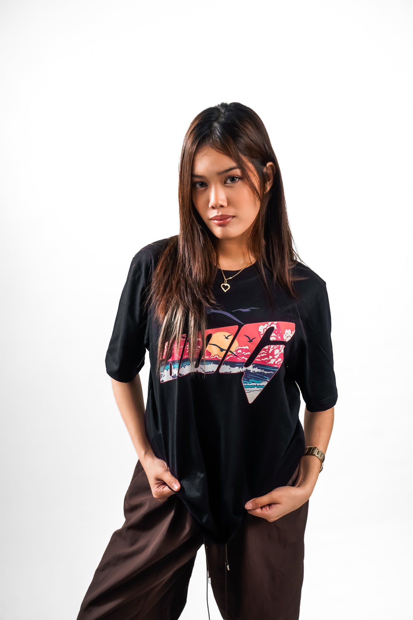 AOG BIG OG SEA LOGO FRONT SHIRT TEE COTTON HIGH QUALITY