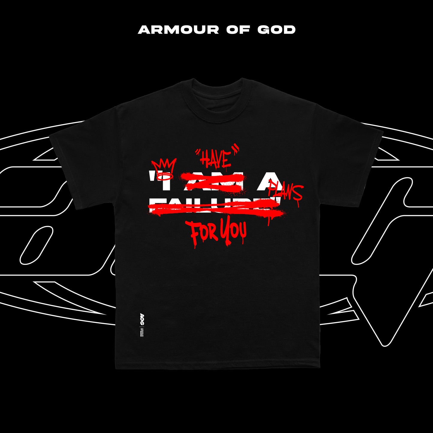 D1 God's Plan For You CVC Cotton Basic Size Pattern 230 GSM Christian Clothing