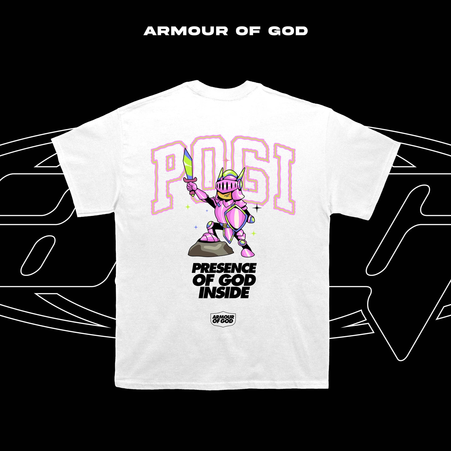 AOG BIG POGI BACK GRAPHICS T SHIRT TEE COTTON HIGH QUALITY