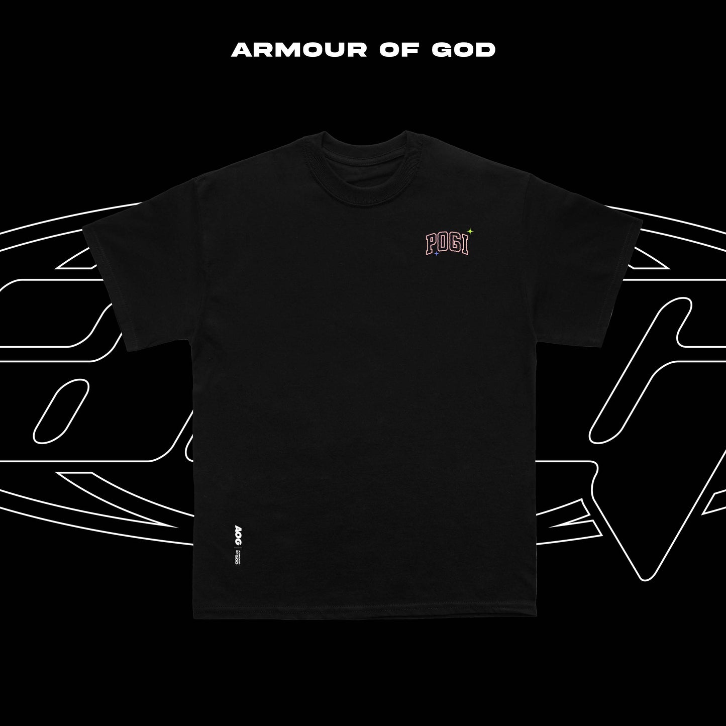 AOG BIG POGI BACK GRAPHICS T SHIRT TEE COTTON HIGH QUALITY