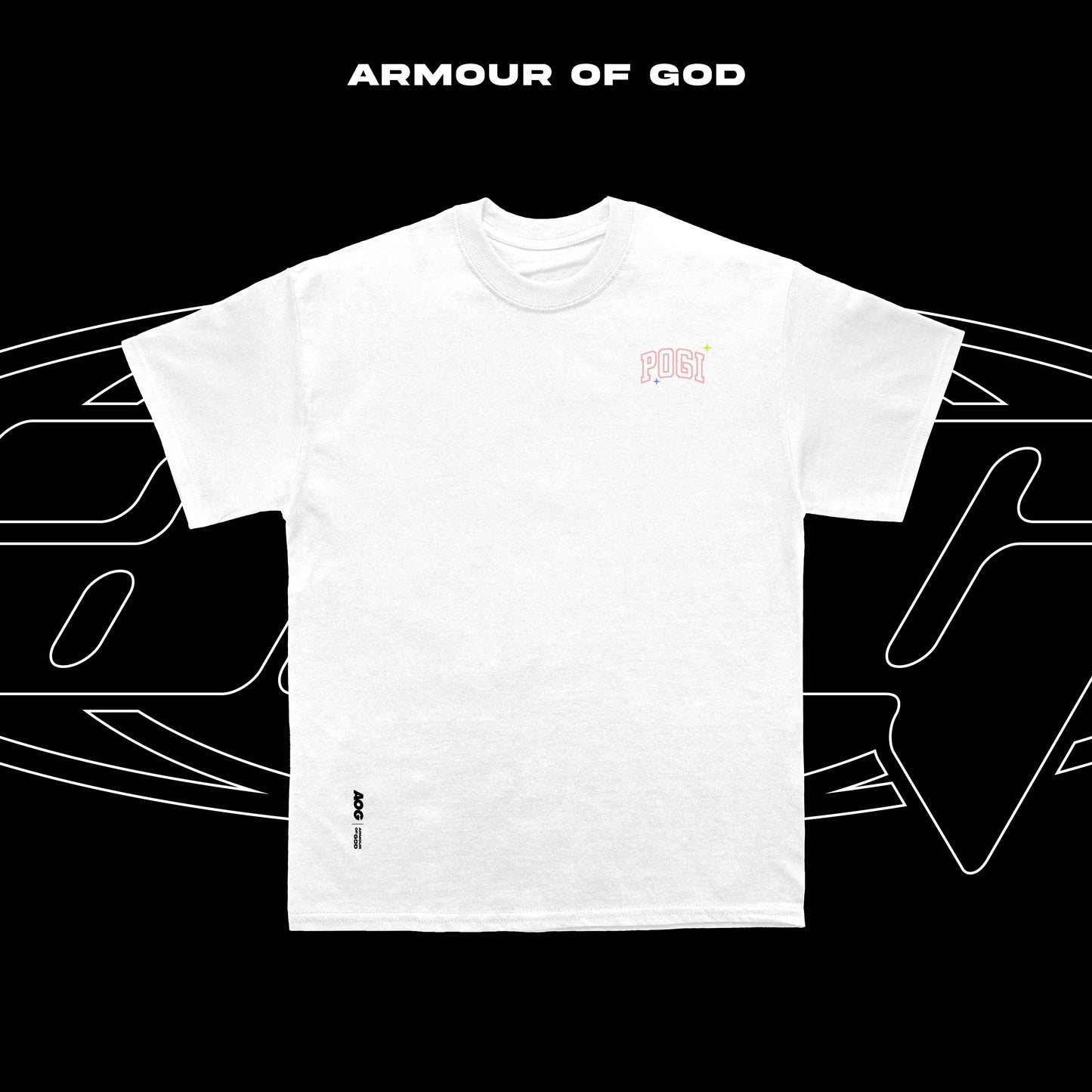 AOG BIG POGI BACK GRAPHICS T SHIRT TEE COTTON HIGH QUALITY